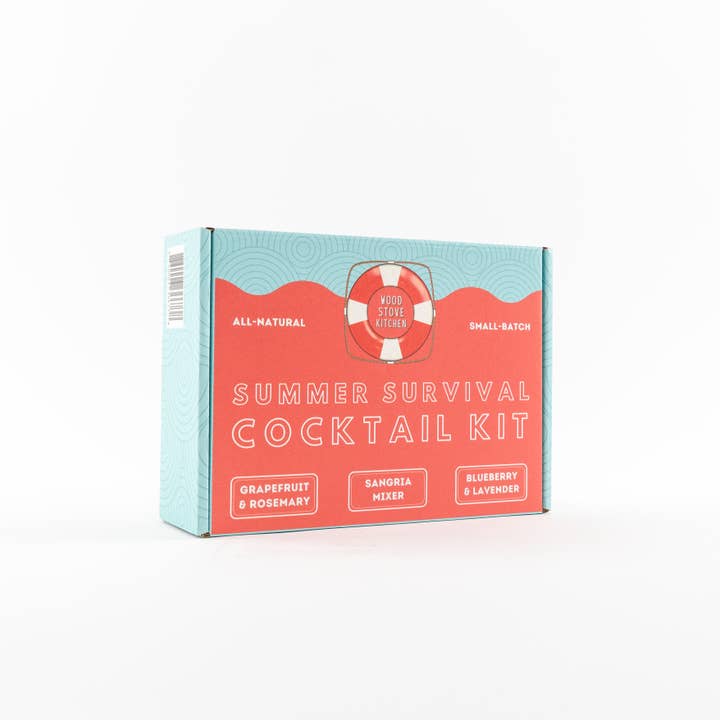 Wood Stove Kitchen - Wholesale Cocktail Mix/Syrup - Summer Survival Cocktail Kit - 3 Bottles2