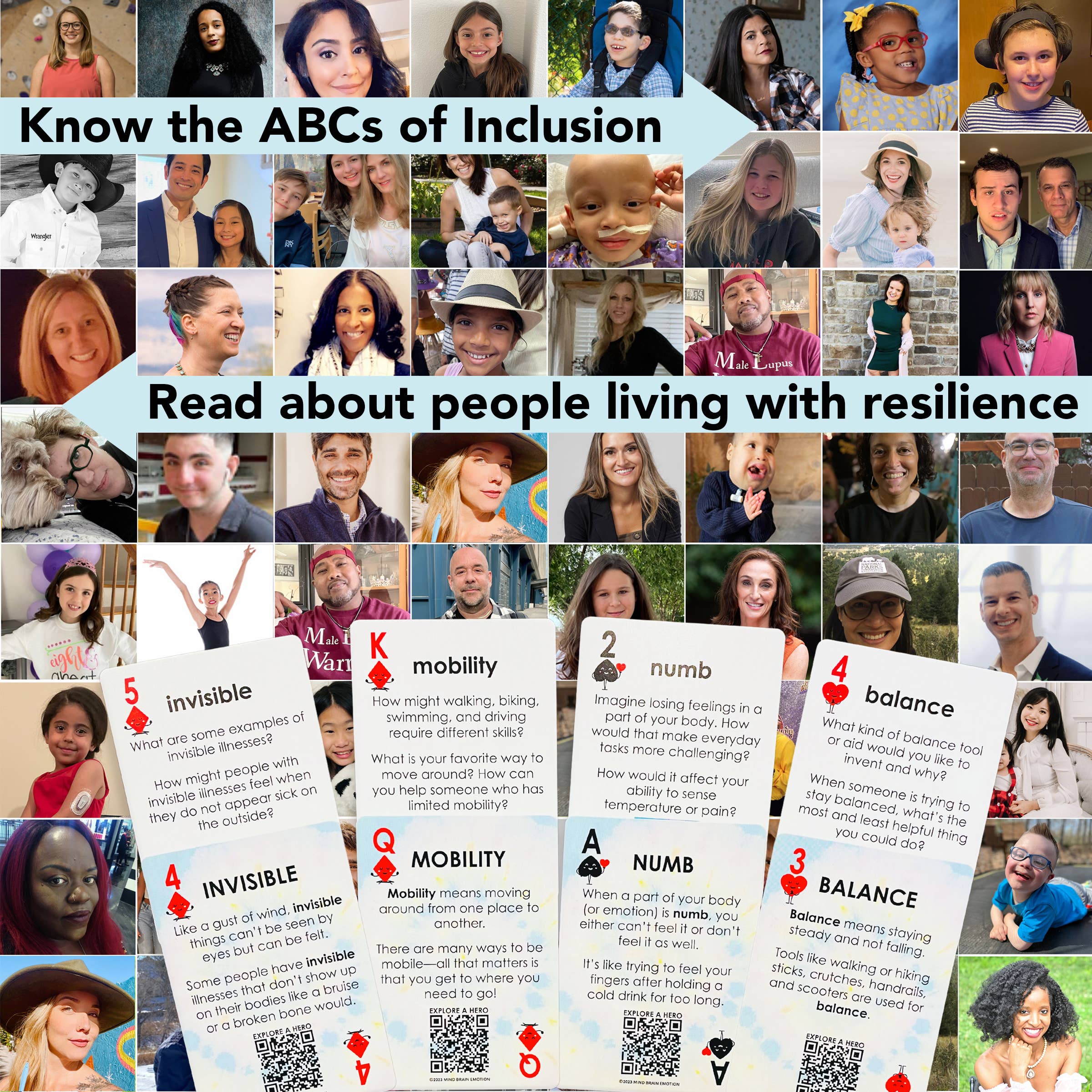 Mind Brain Emotion - Wholesale Card Game - 52 Essential Inclusion Skills3