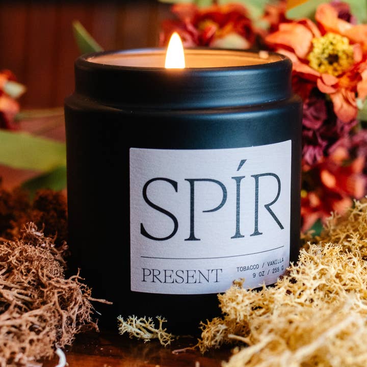 Present – 9 oz Candle for wholesale by Spír Candle Co.