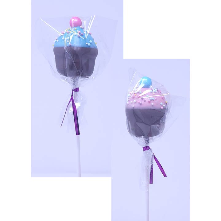 Wild Angel Treats, LLC - Wholesale Cake - Designer Cake Pops - Cupcake Shape - Pastels1
