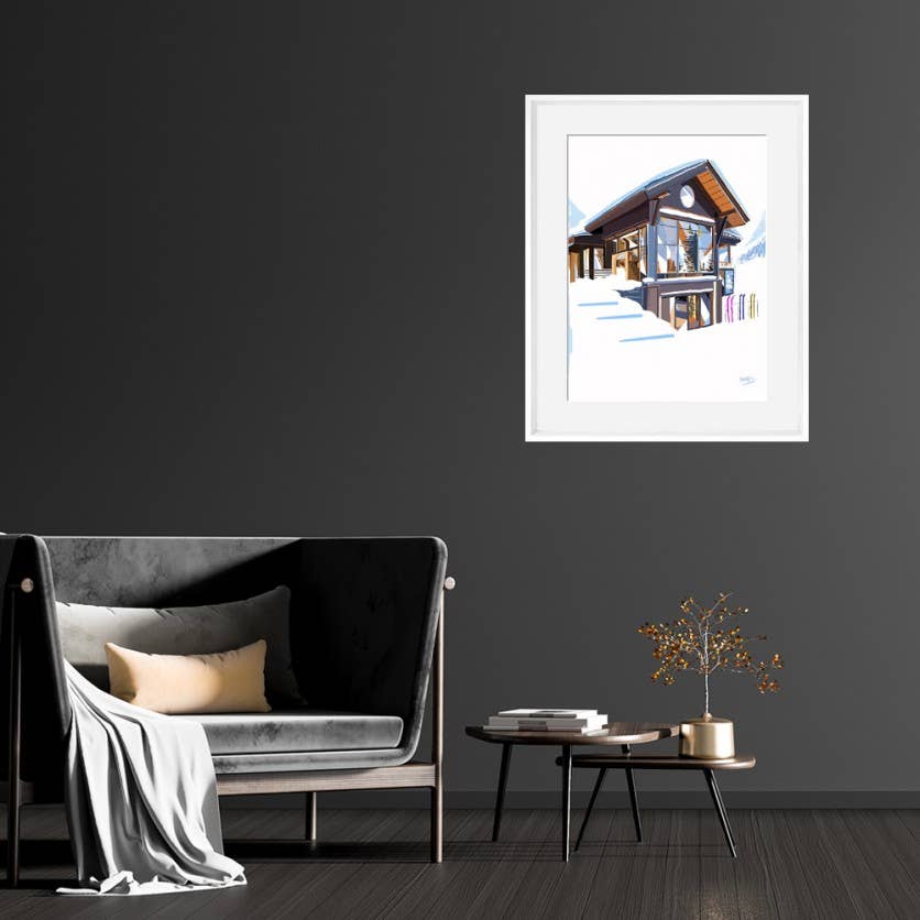 Atelier Contemporain - Wholesale Art Print - Fine Art Print - “The Chalet” - Jean-Philippe Henric10