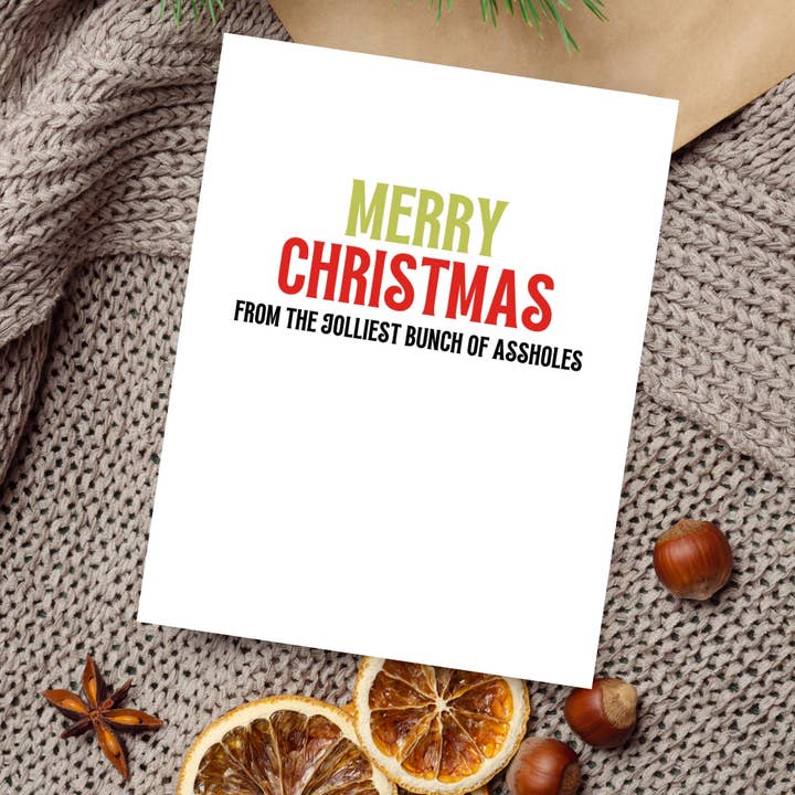 As Told By Ellie - Wholesale Christmas Card - Group Christmas Card Funny, Sassy Xmas, Snarky Holiday Card4