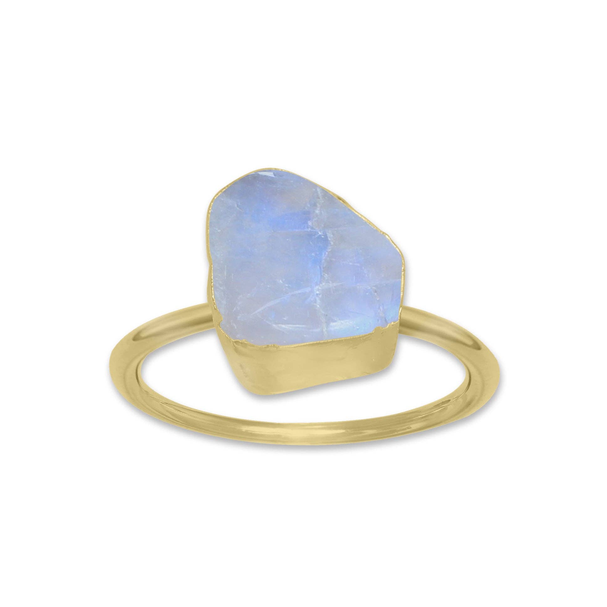 Handmade Jewels - Wholesale Cocktail/Statement Ring - Raw Crystal Ring – Silver, Gold, Rose Gold & Black Rhodium Finish | Natural Stones (Made to Order)15