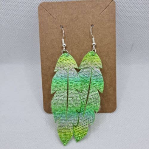 Fabu Couture - Wholesale Dangle earrings - Feather Earrings0