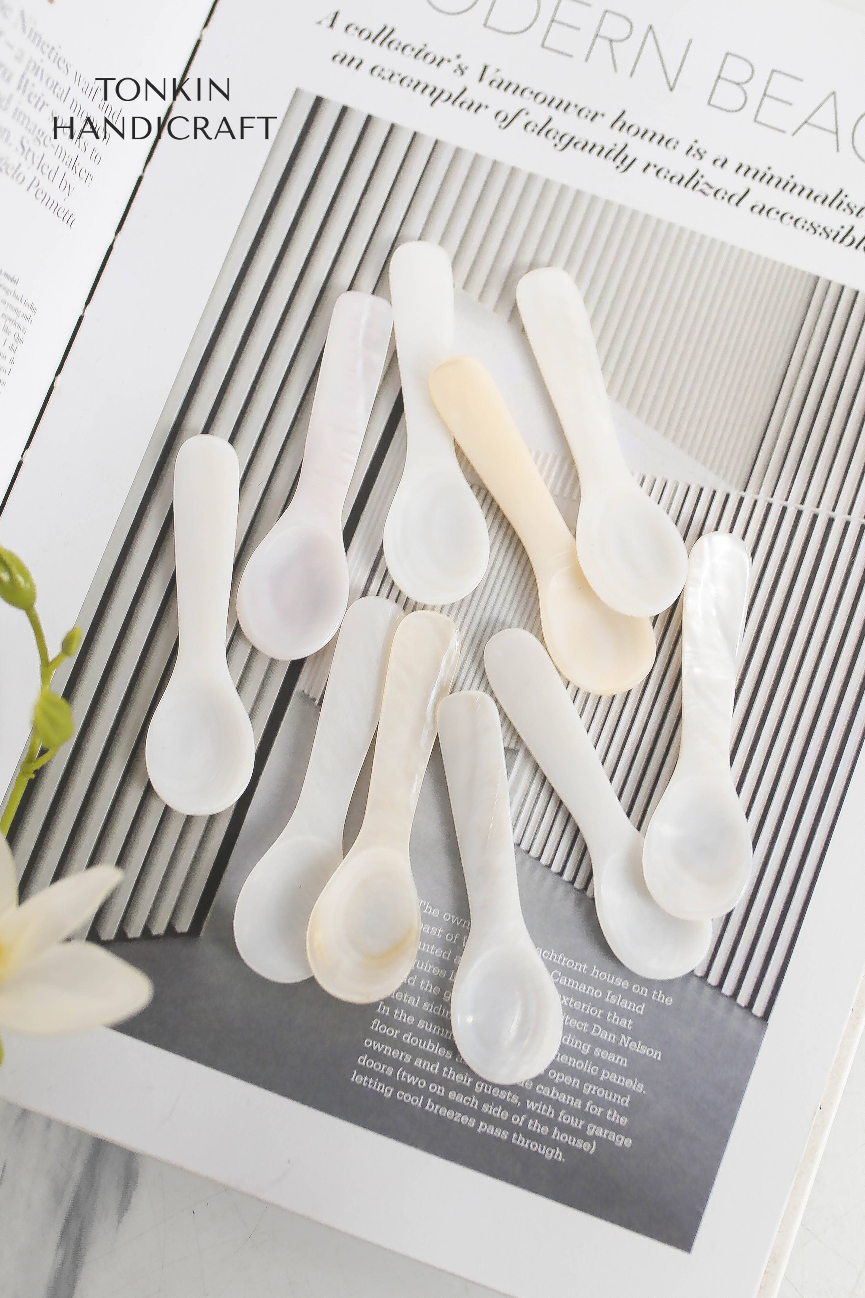 Tonkin Handicraft – Colher de mesa (talheres) por atacado – Colher de Madrepérola Tin Hong (Cópia)5