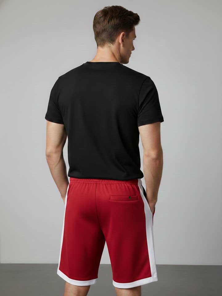 Lime Tree Clothing Inc. - Vendita all'ingrosso Completo sportivo - Uomo - Pantaloncini da basket uomo con tasche profonde – vestibilità comoda9