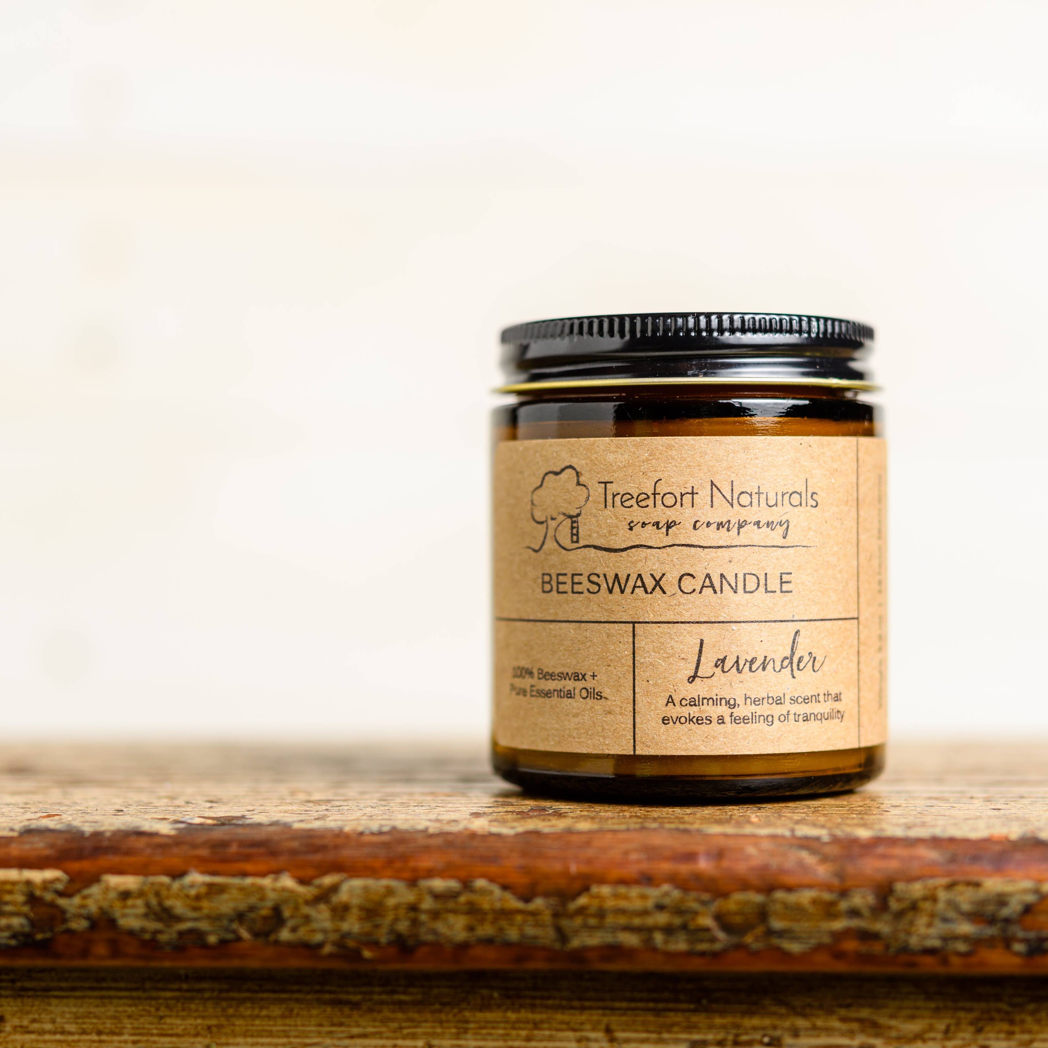 Treefort Naturals Soap Company - Vendita all'ingrosso Candela in vasetto - Candela in cera d'api naturale0