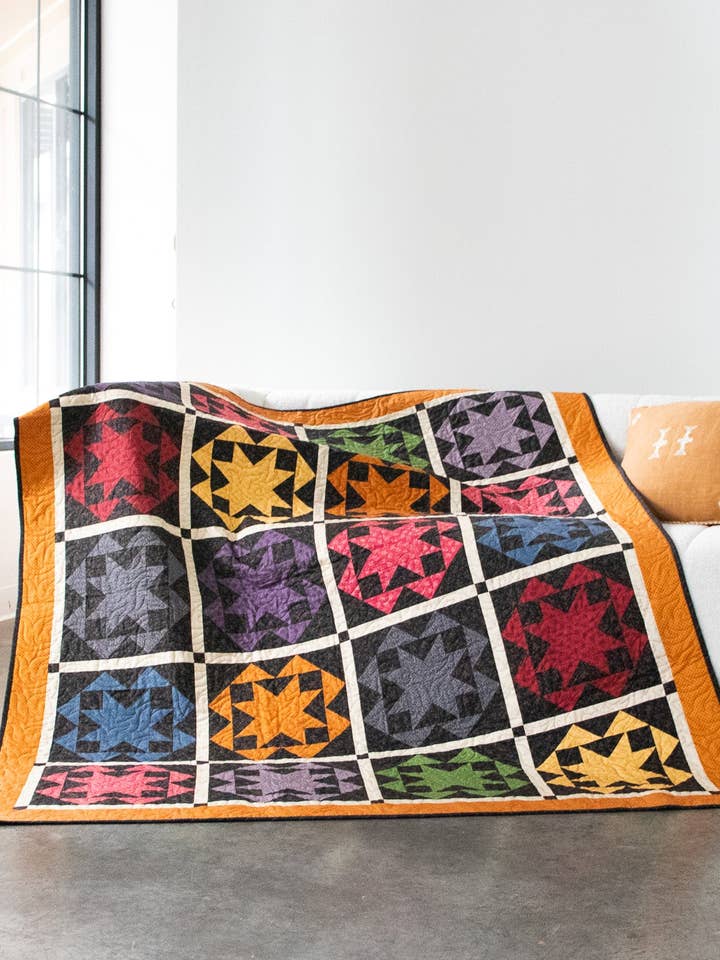 Tic-Tac-Toe-Quiltmuster für den Großhandel von Lamb Farm Designs