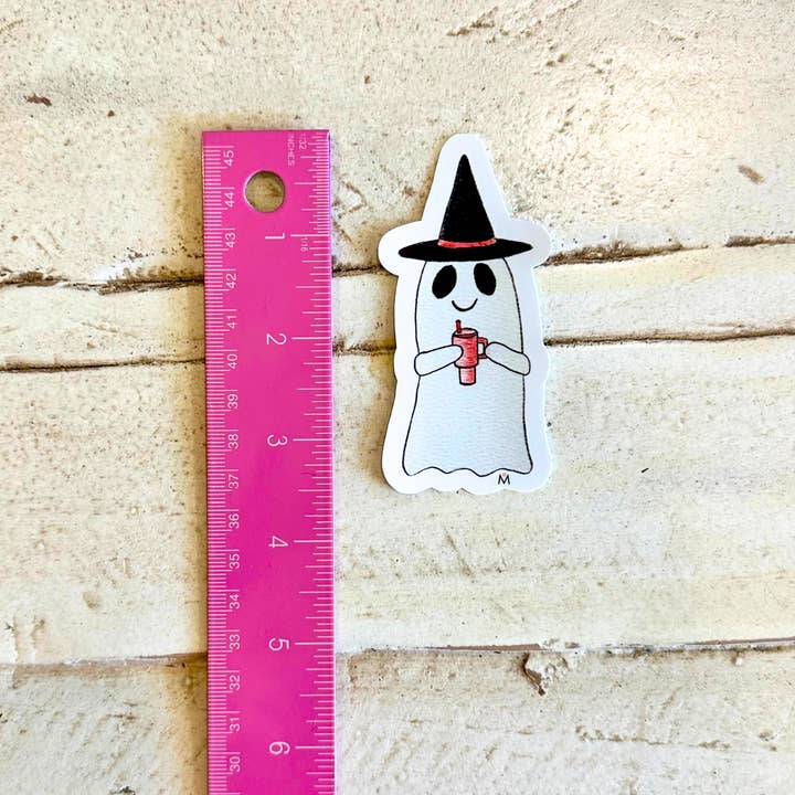 NOMAD Moon Magic - Vendita all'ingrosso Adesivo - Adesivo per Halloween con Witchy Ghost e Tumblr rosa2