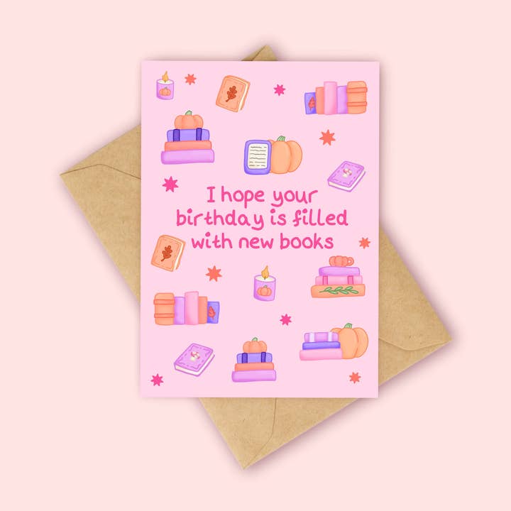 Nuovi libri Biglietto di auguri per il compleanno di Autumn Nook per la vendita all'ingrosso da parte di Peach and Mimi