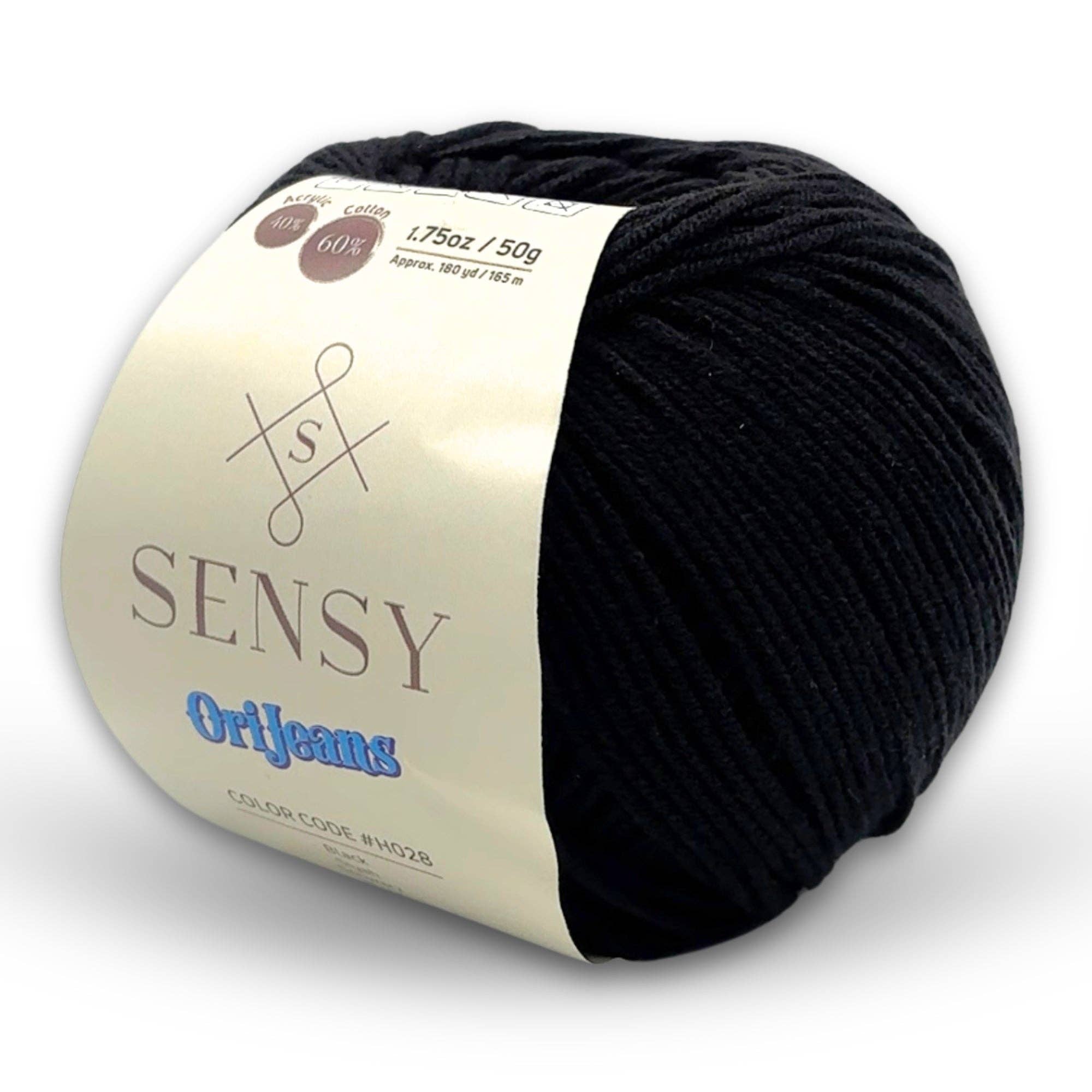 Sensy - Wholesale Yarn - Sensy OriJeans Yarn, 1.75 oz, 180 yards, Gauge 2 Fine0