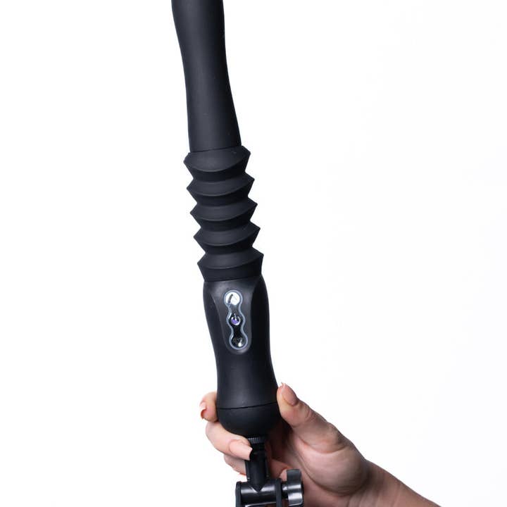 Maia Toys - Wholesale Sex Toy - Max Rechargable Silicone Thrusting Love Machine - Black3