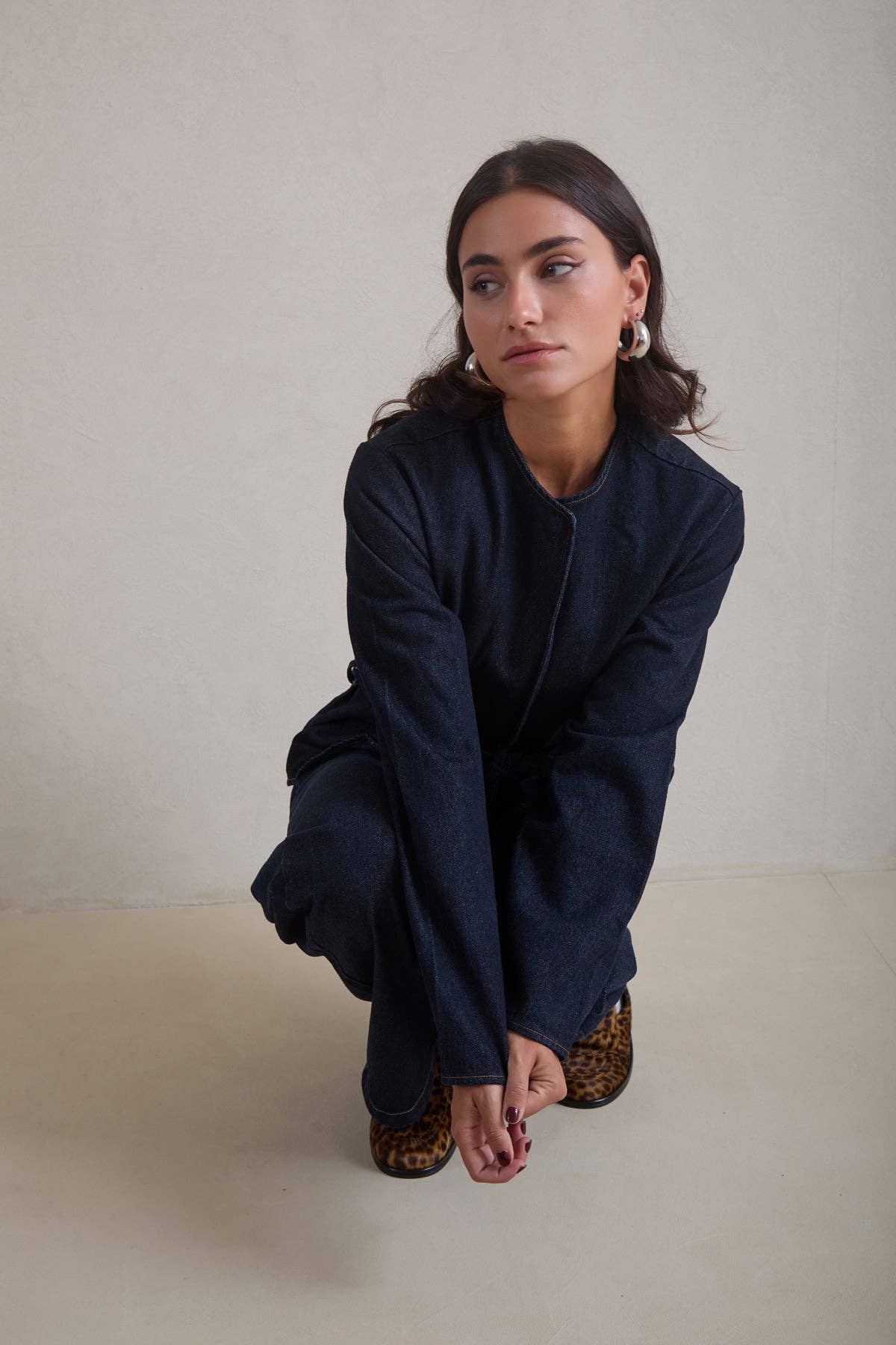 MEYME - Wholesale Denim Jacket - Women's - Denim Overshirt Kori5