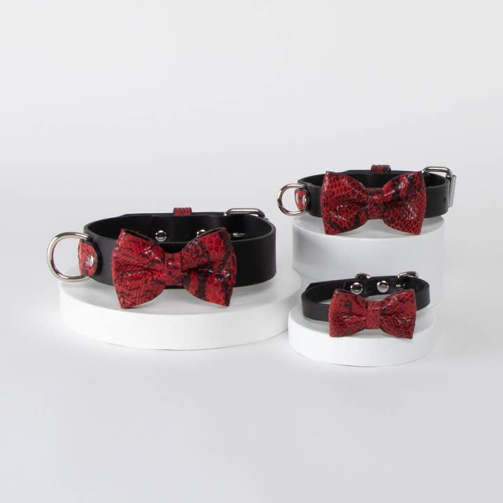 Coleira e gravata borboleta DANA por atacado de Signe Louka