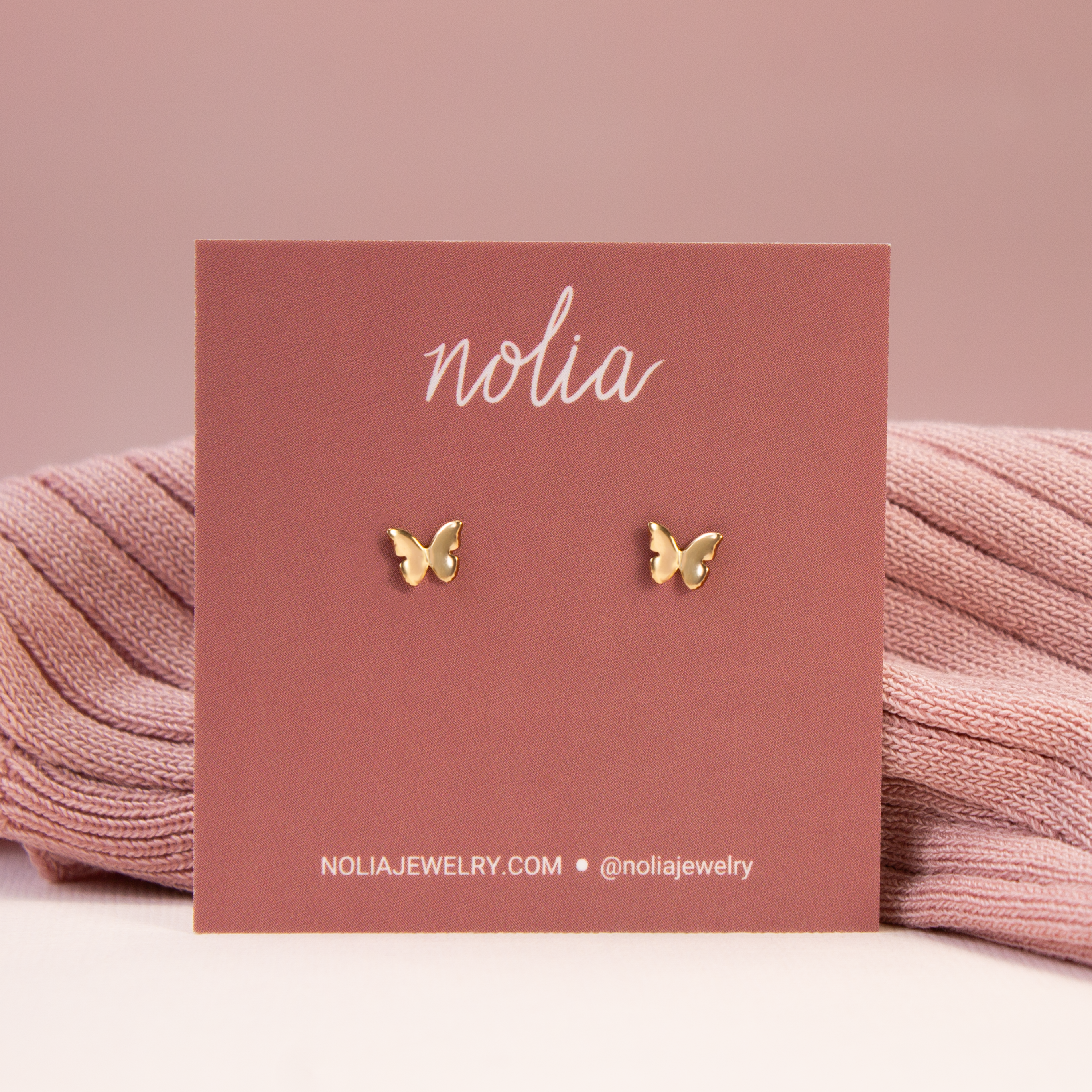 NOLIA Jewelry - Wholesale Stud/Post Earrings - Butterfly Stud Earrings5