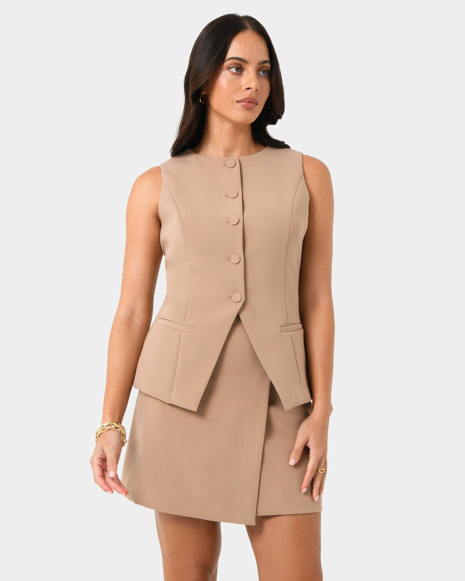 Forcast - Wholesale Vest - Dames - Forcast Dames Nikki Lang Gilet11