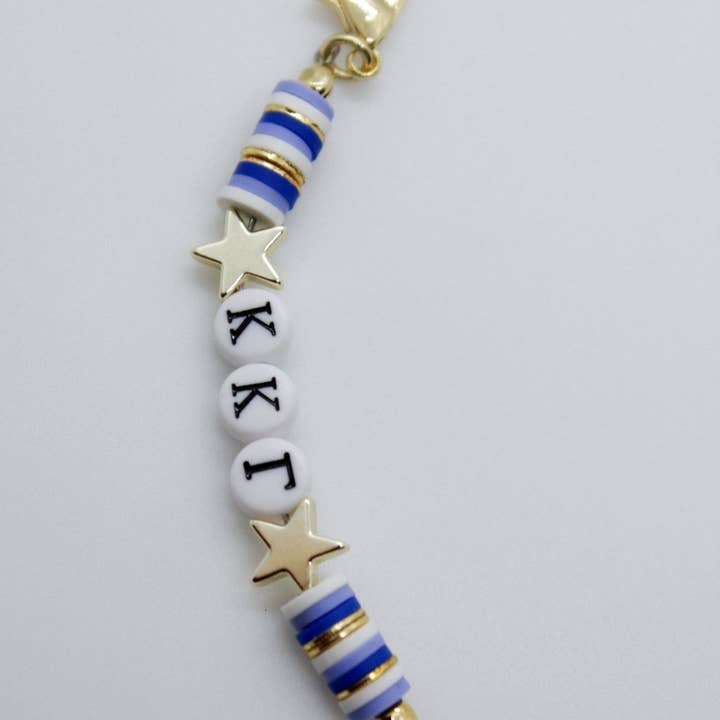 White Daisy Jewelry LLC - Wholesale Keychain - Women's - Kappa Kappa Gamma Keychain