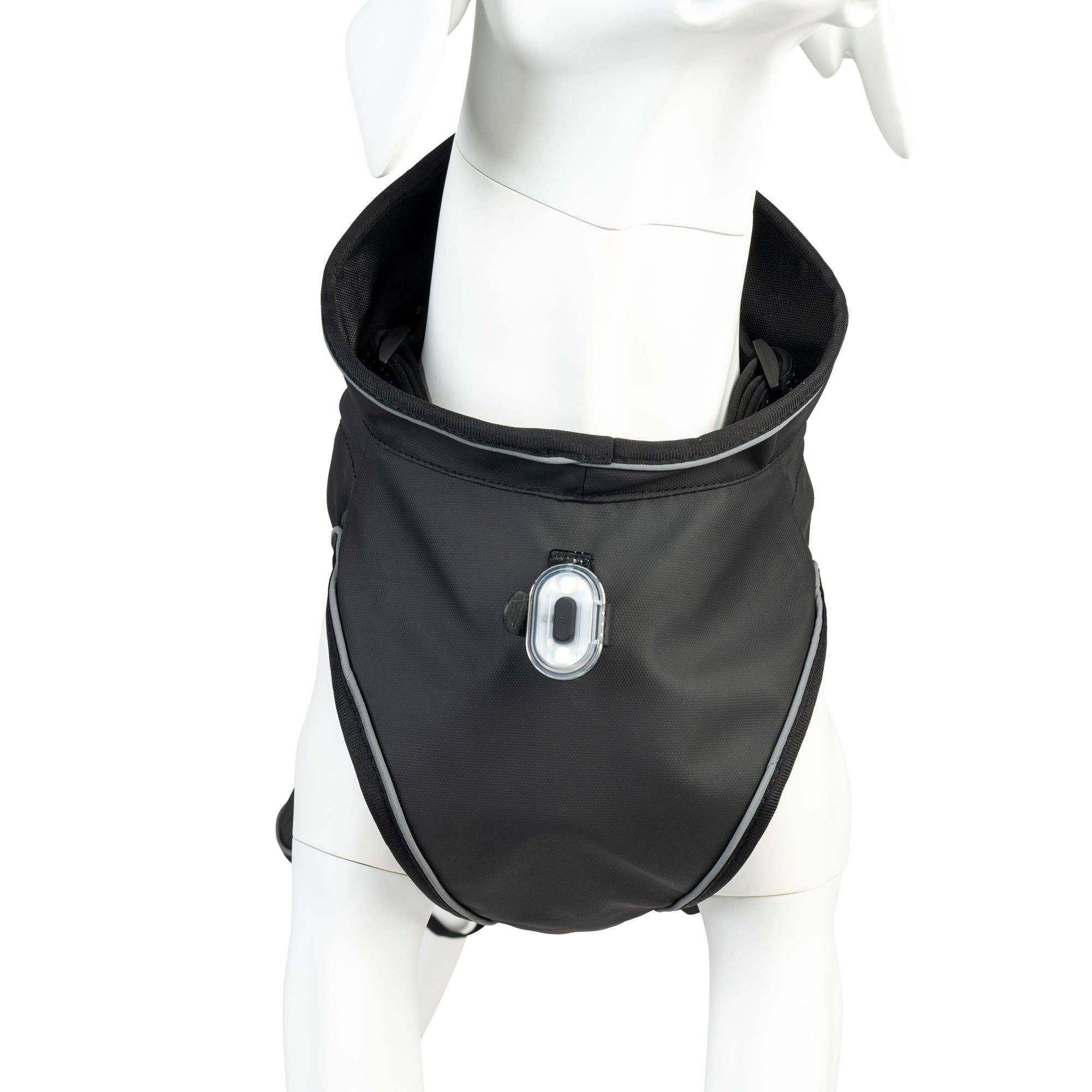 Max & Molly - Wholesale Pet Raincoat - Dog - Raincoat For Dogs - Matrix 2.0 Black1