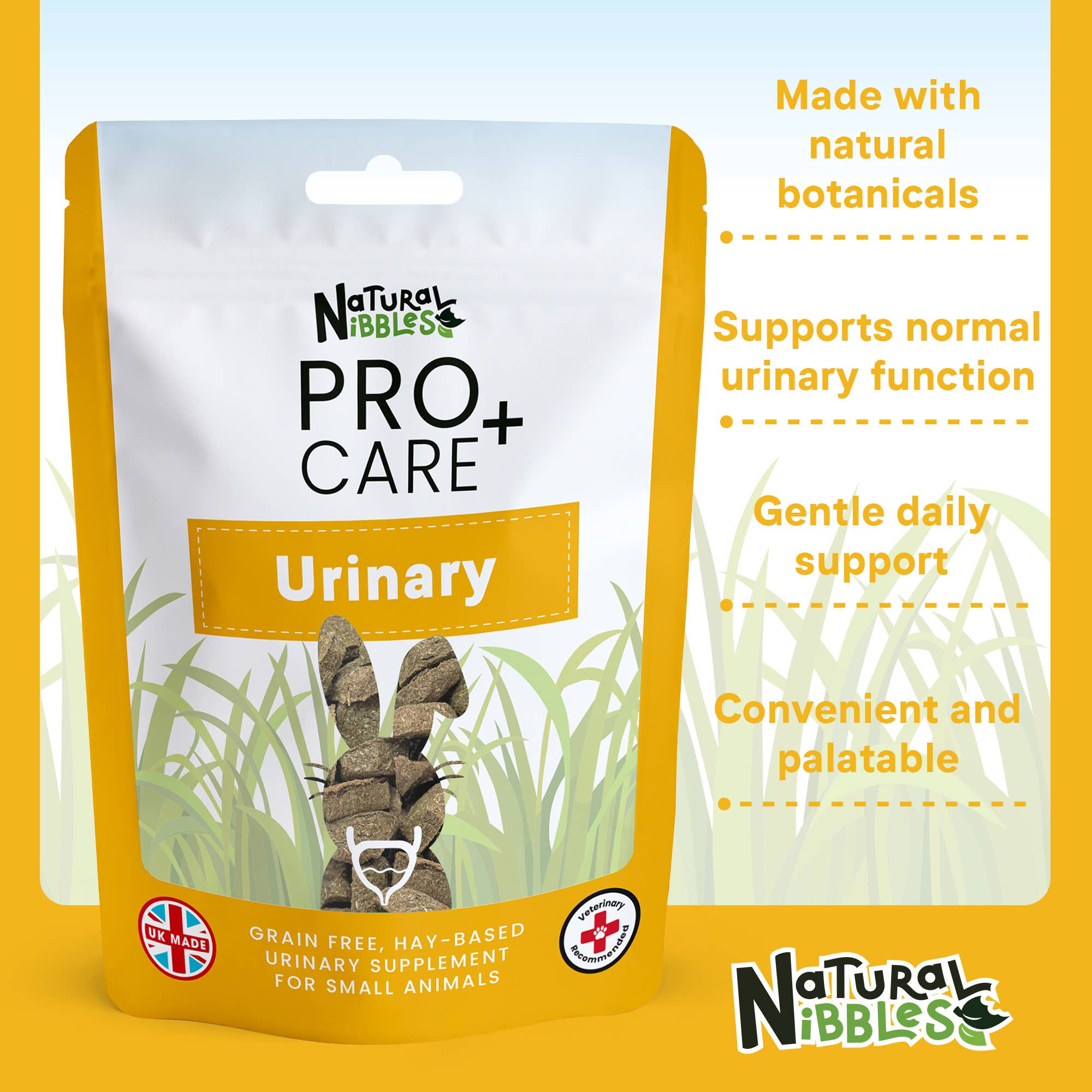 Natures Grub – wholesale Pet food – Not cat/dog – Natural Nibbles ProCare+ Urinary | Natural Rabbit Treats2