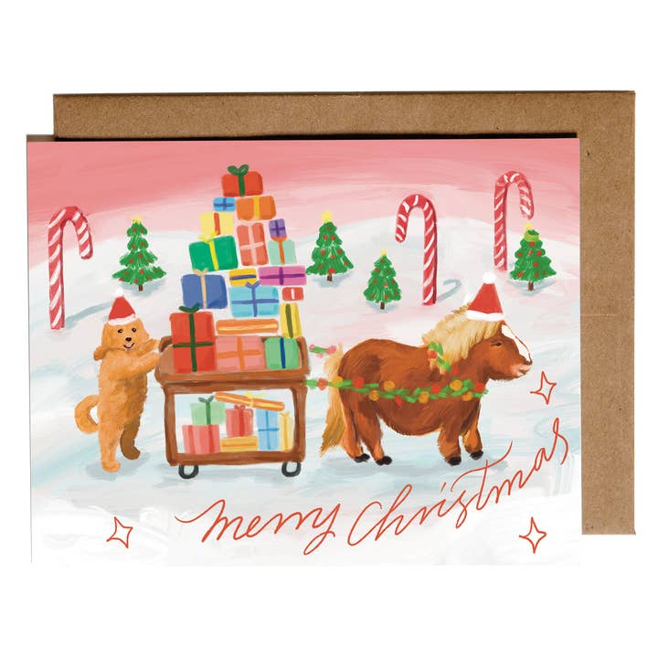 Tarjeta navideña | Doggy Santa para venta al por mayor de everybuddy