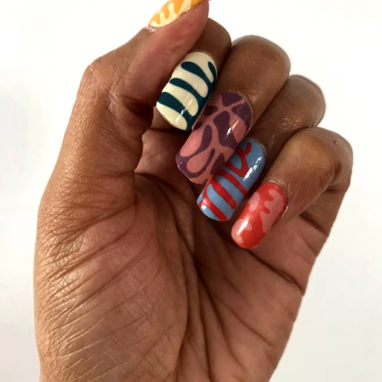 Modgloss - Vendita all'ingrosso Nail art/decalcomania unghie - Kit di adesivi per unghie «Gallery Gala» Modern Art1