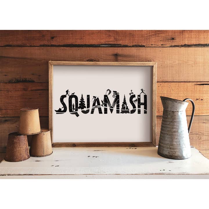 Estampado Squamish para venta al por mayor de Mountain Mornings