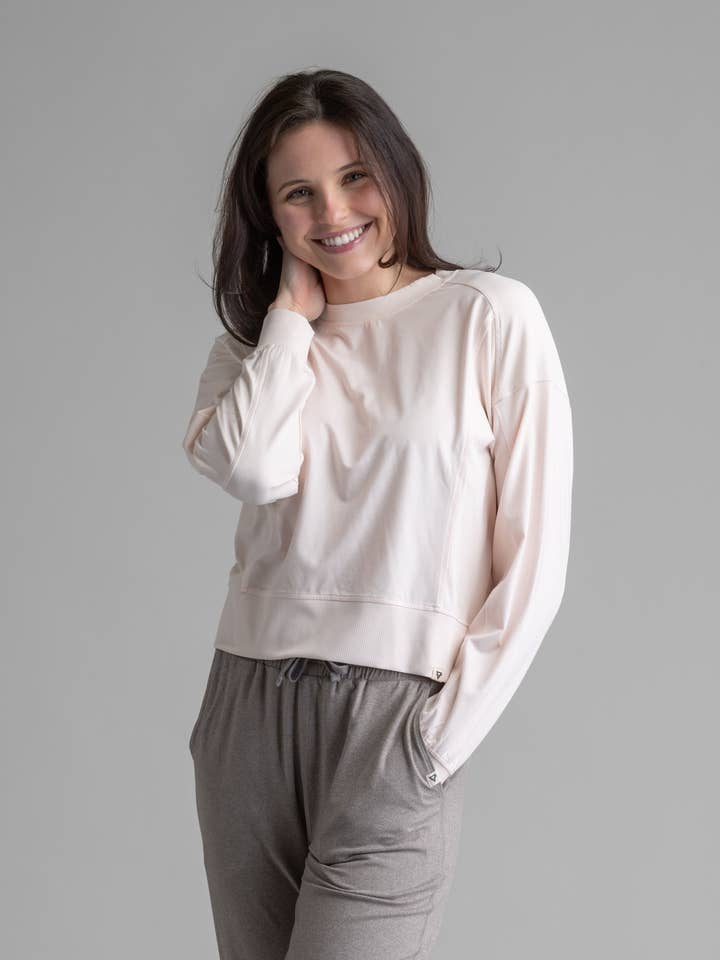 Women's Nora Ultra Soft Crew for wholesale by LIV Outdoor