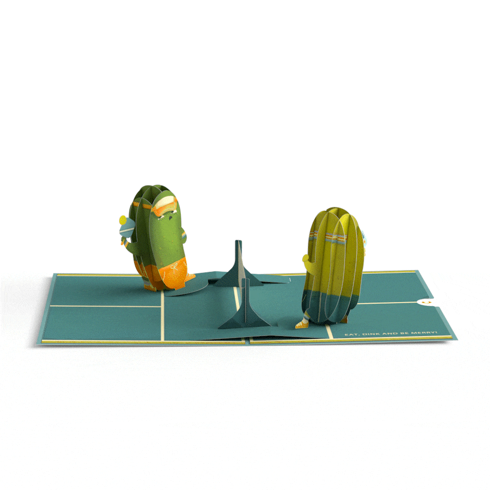 Lovepop Cards - Wholesale Birthday Card - Pickleball Birthday Baller Pop-up Card 5x7", Game Day5