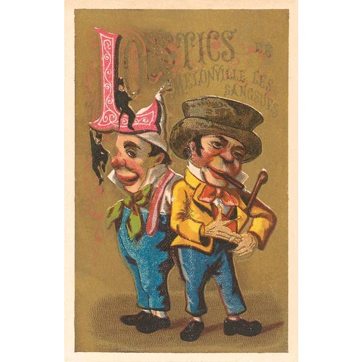 Found Image Press - Wholesale Magnet - Magnet TC-205 Two Gnarly Guys