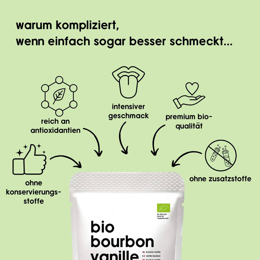 Organic Workout - Wholesale Vanilla/Fruit Extract - Organic Bourbon Vanilla1