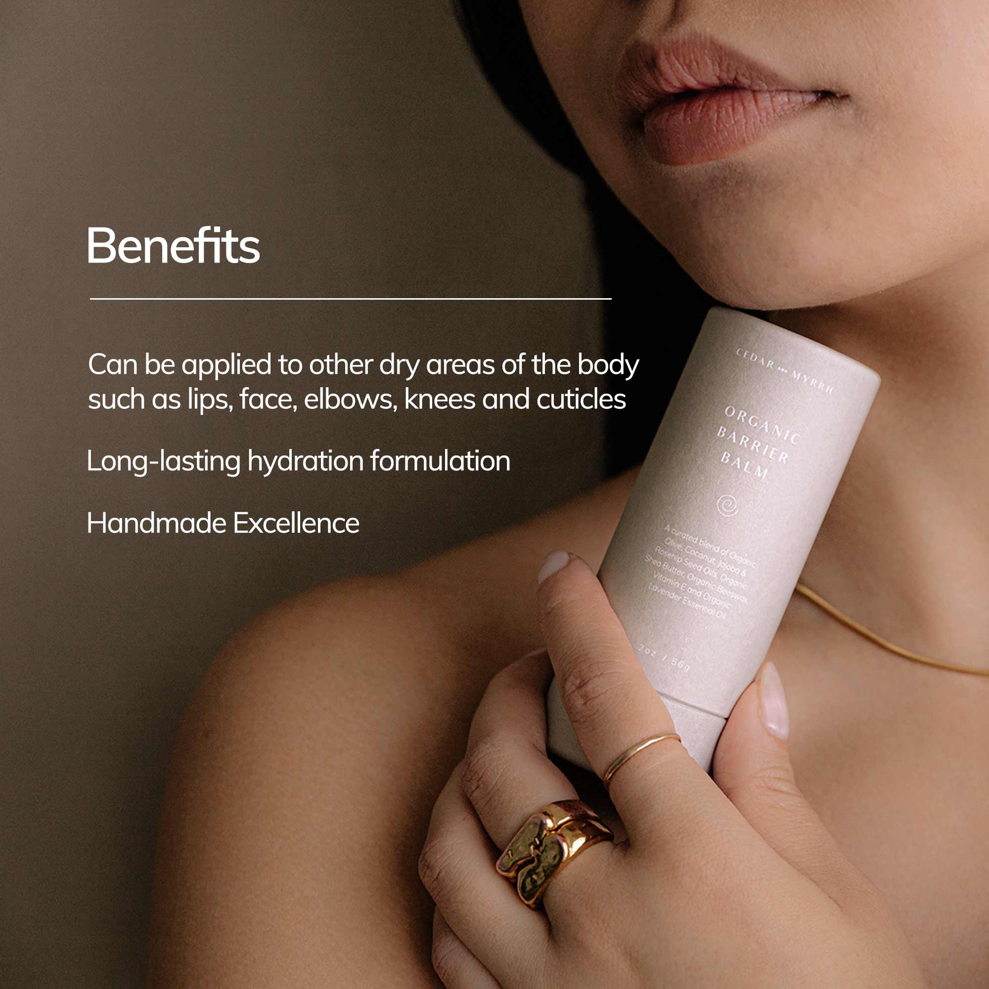 Cedar and Myrrh - Vendita all'ingrosso Balsamo/burro per il corpo - Balsamo Barriera Biologico3