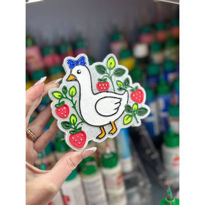 Ambientador de coche con ganso «Berry Cute» para venta al por mayor de The Freshie Library