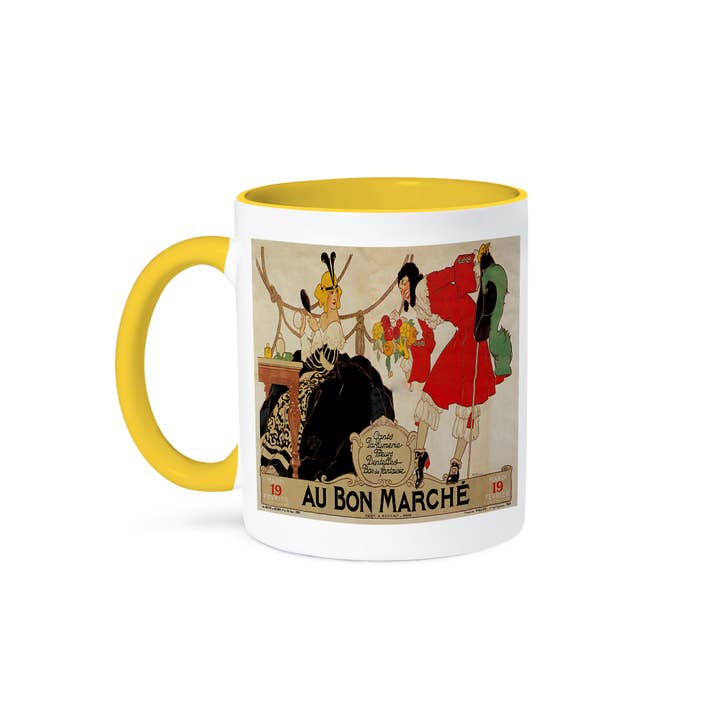 3dRose - Wholesale Coffee Mug - 3dRose, Au Bon Marche Paris French Perfume Advertising Poster, Mug