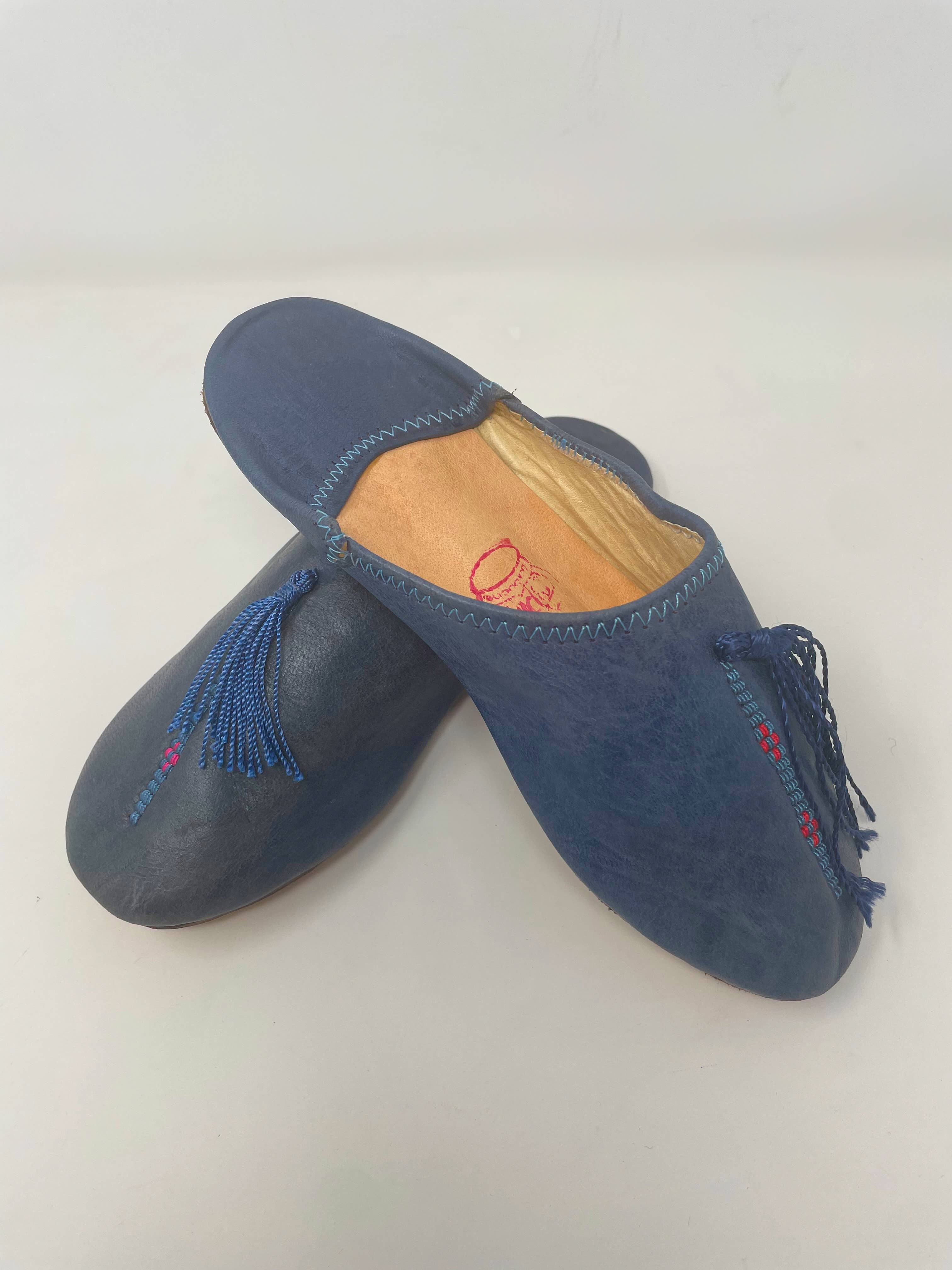 Nai Gifts - Wholesale Slippers - Women's - Genuine Tassel Leather Babouche Slipper 2