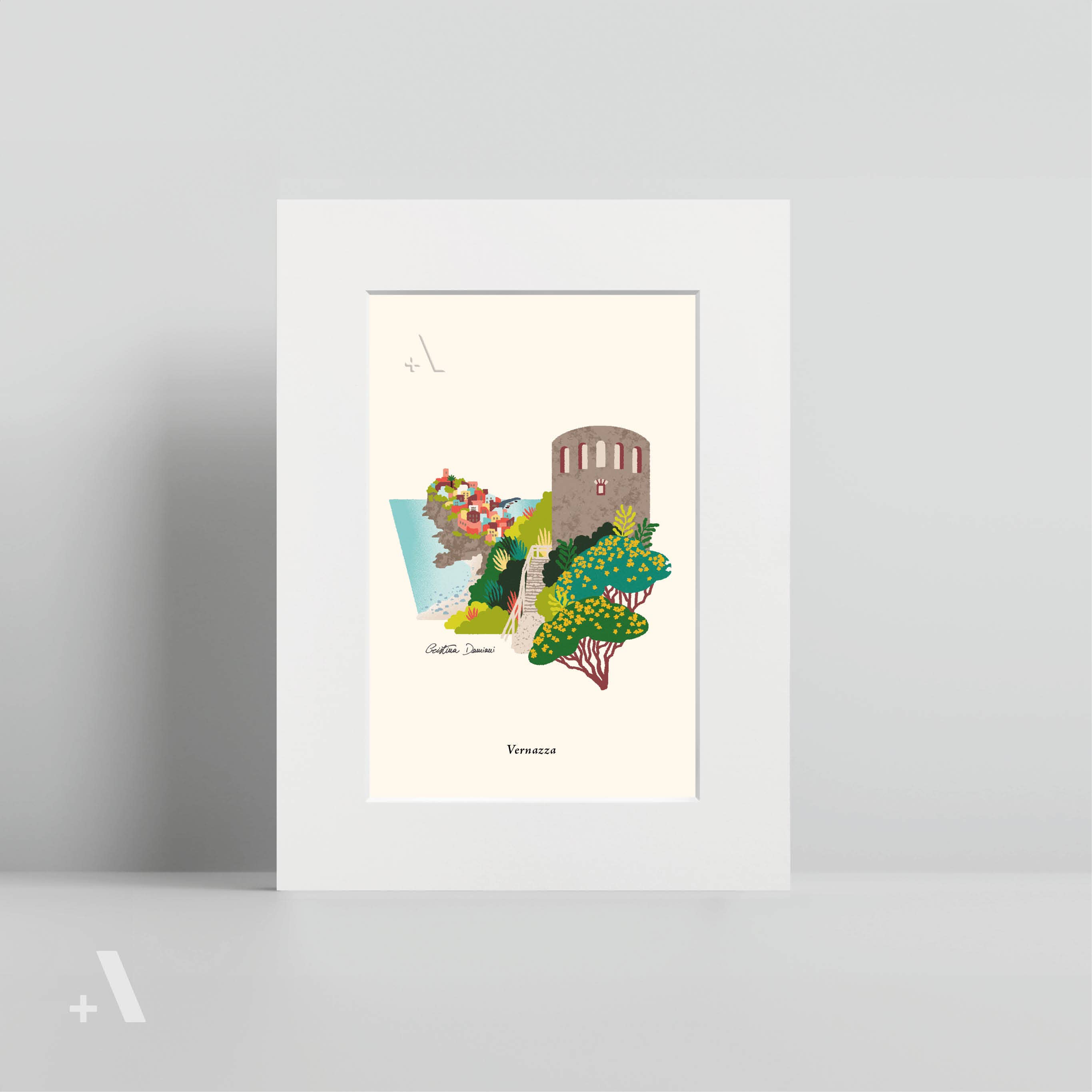 Addvent Italy - Venta al por mayor Ilustración - Impresiones artísticas pequeñas de The Cinque Terre9