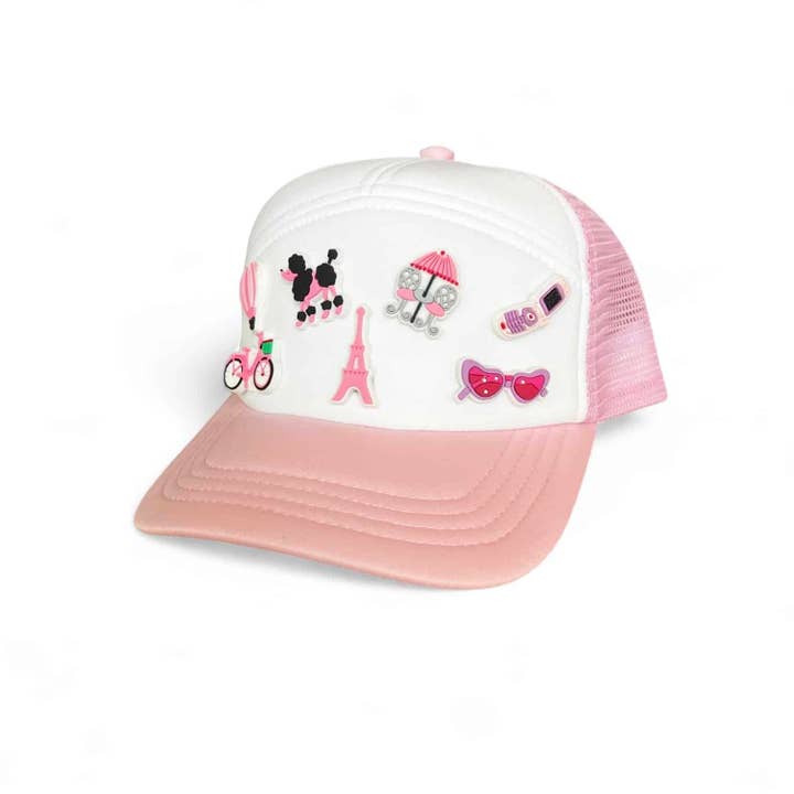 Swap Top - Wholesale Kids Hat - Kids - Poppin' Pink - Swap Top (Kids 5-7)1