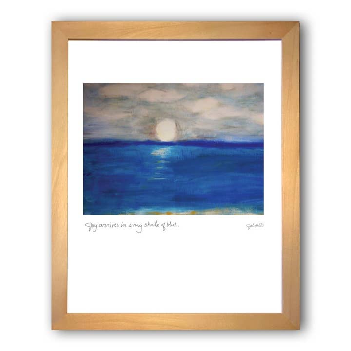 Studio J by Jodi Hills - Vendita all'ingrosso Stampa artistica - la gioia arriva in ogni sfumatura di blu ⎮ Stampa d'Arte Blue Mind0