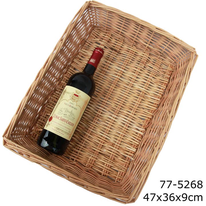 Candi Gifts – wholesale Basket – 10 x Natural Wicker Baskets, Trays, Empty Gift Hampers3