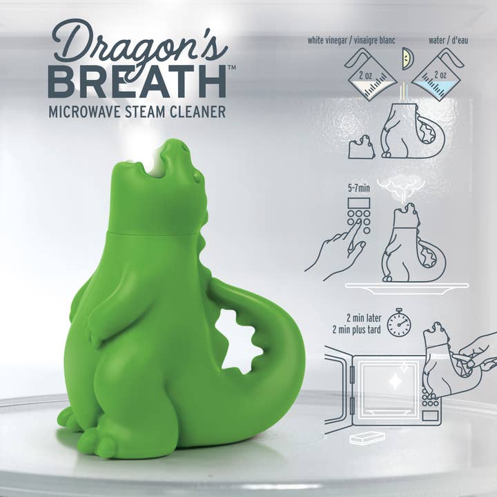 Fred & Friends - Wholesale Kitchen Tool/Gadget - Dragon's Breath - Microwave Steam Cleaner3