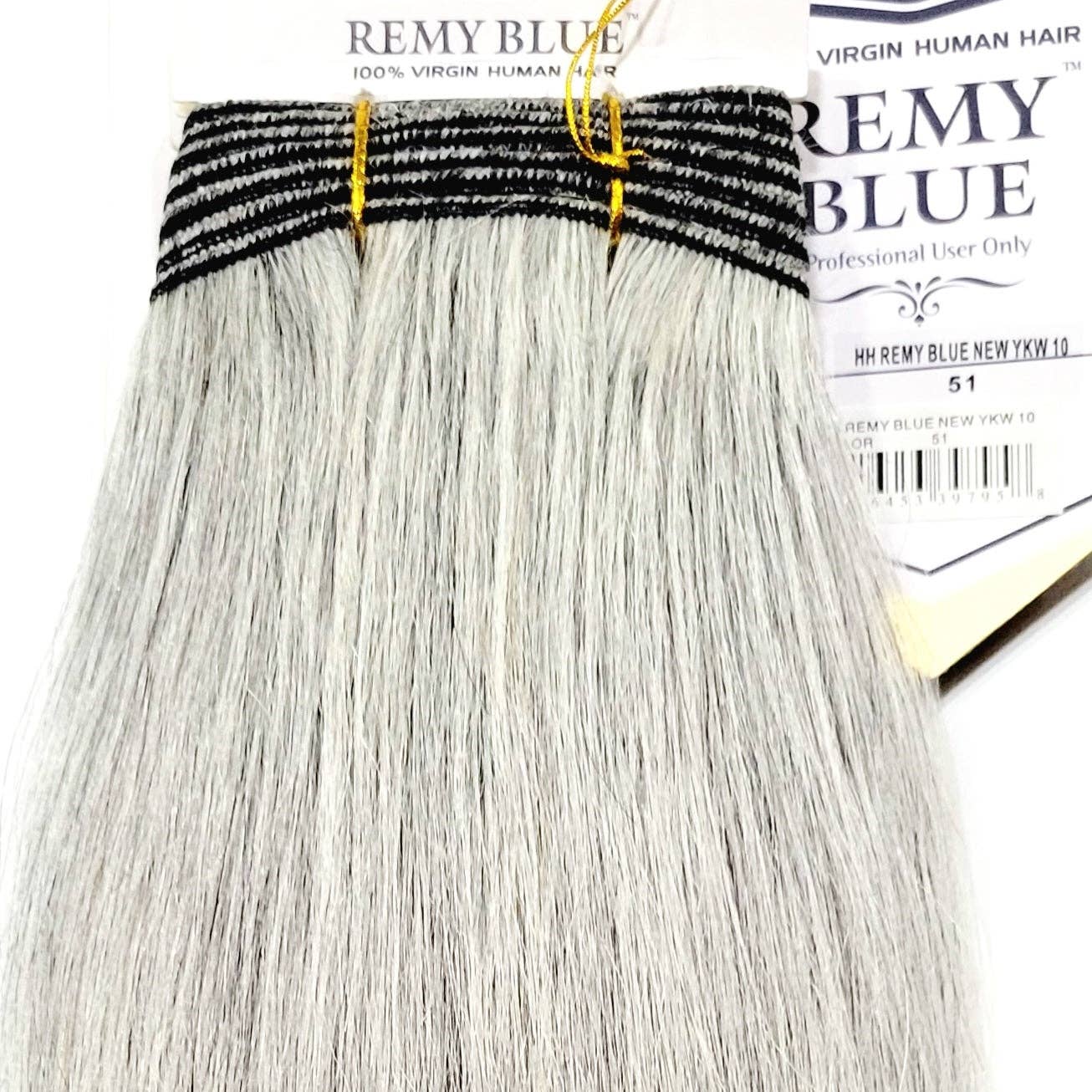 AEsthetic - Vendita all'ingrosso Extension per capelli - Remy Blue Capelli Umani Lisci per Cucitura YKW 10, 1211