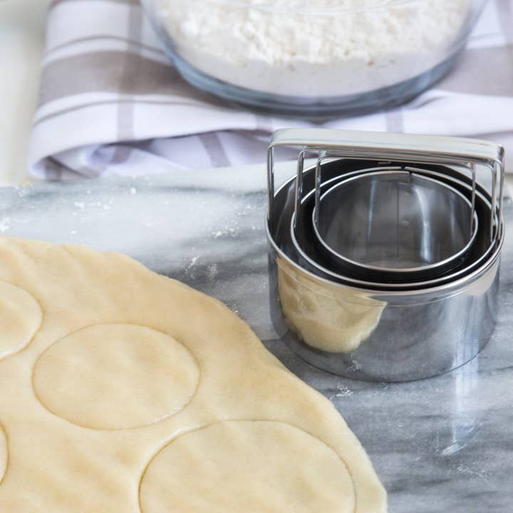 Fox Run Brands - Wholesale Cookie Cutter - Fox Run Biscuit Cutter Set, Stainless Steel, Dozen2