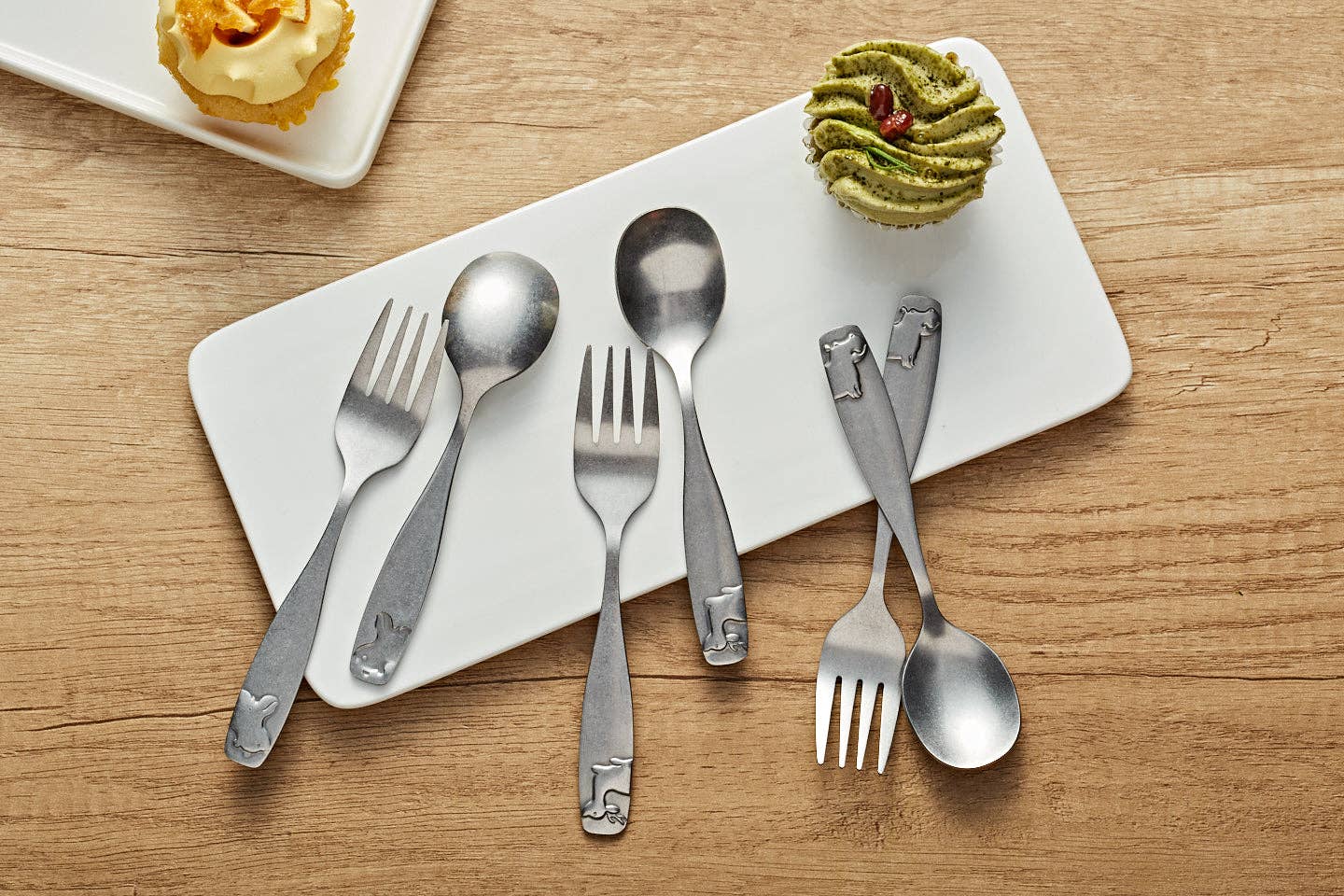 ANNOVA - Wholesale Flatware Set - Kids & Baby - ANNOVA Kids Silverware MATTE Finish Premium Quality Children's Safe Flatware Set Stainless Steel2