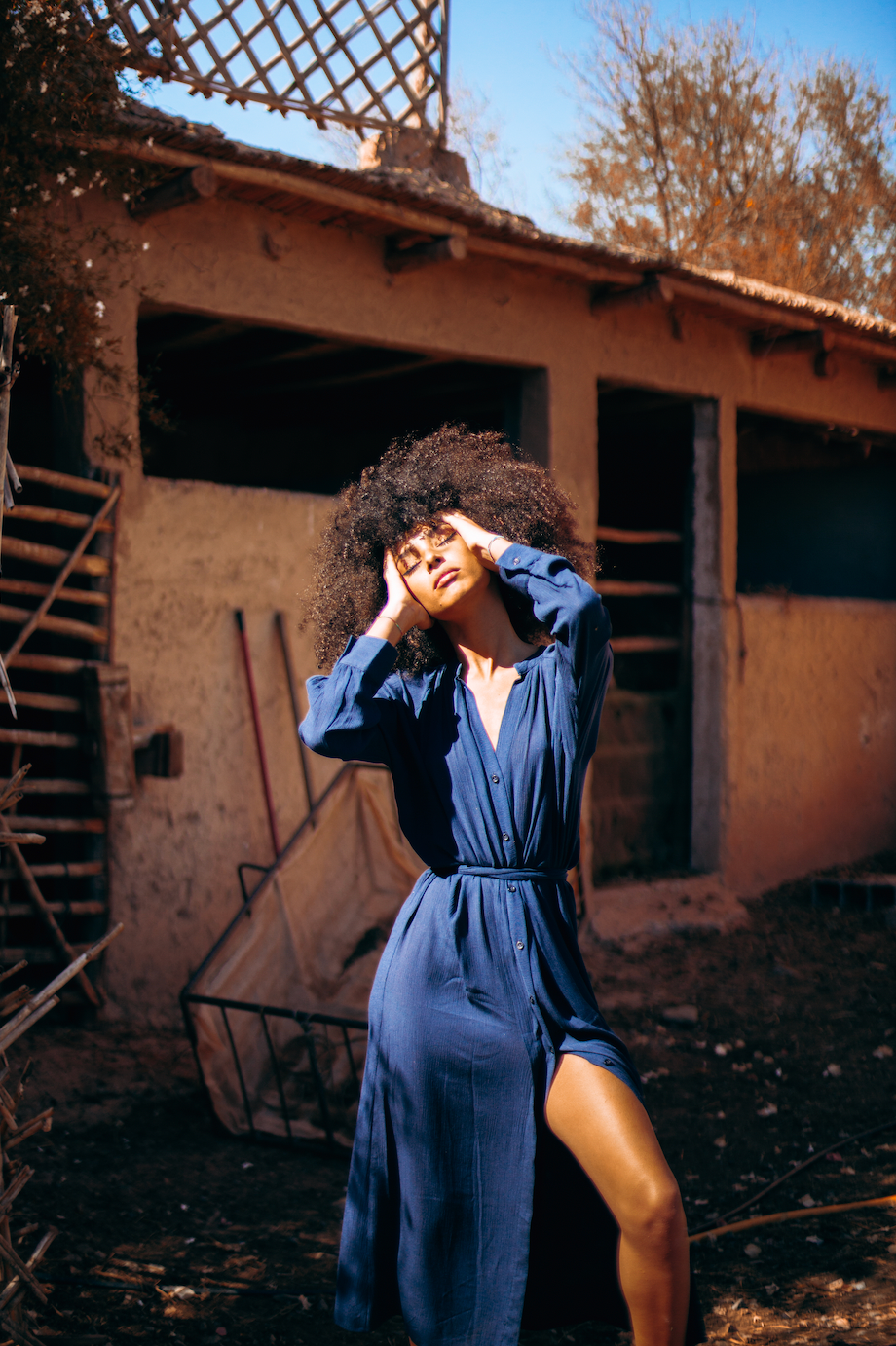 Lacerf - Vente Robe – femme - Cheerful Night Long Dress Handmade And Tailor-Made Creations7