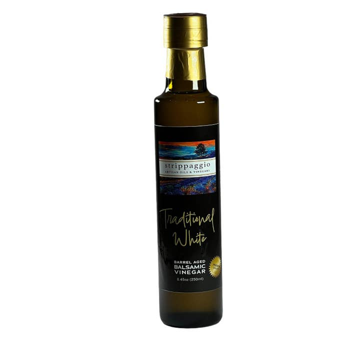 Traditional White Balsamic Vinegar - Barrel-Aged for wholesale by Strippaggio