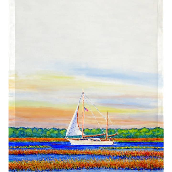 Marsh Sejlads Flag for engroshandel hos Betsy Drake Interiors