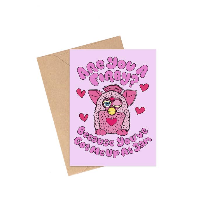 Uppe vid 3 på morgonen Nostalgiskt Alla hjärtans dag-kort för wholesale av Siyo Boutique