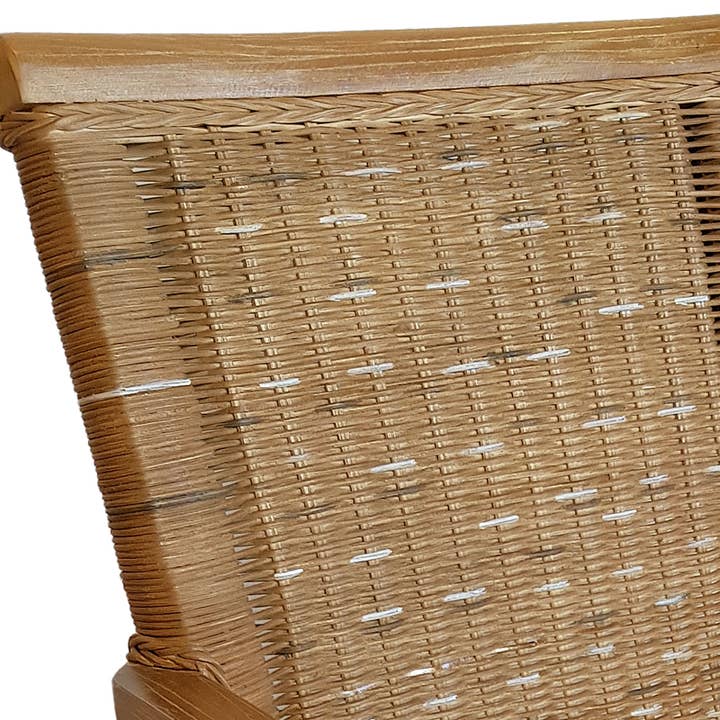 Voglrieder - Wholesale Chair - Dining room chairs set with armrests 2 pieces rattan chair brown21