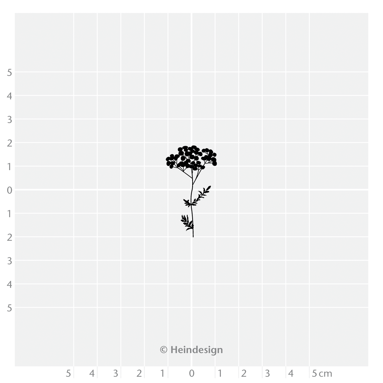 Heindesign - Wholesale Rubber/Decorative Stamp - Stamp: Tansy1