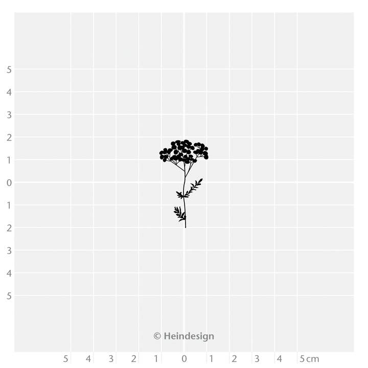 Heindesign - Wholesale Rubber/Decorative Stamp - Stamp: Tansy1