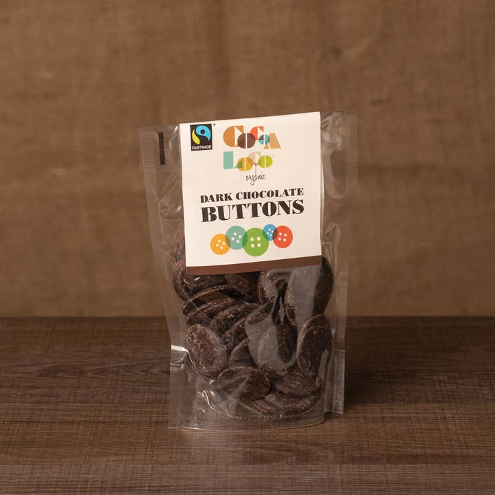 Cocoa Loco - Wholesale Chocolate - Dark Chocolate Buttons – 100g1
